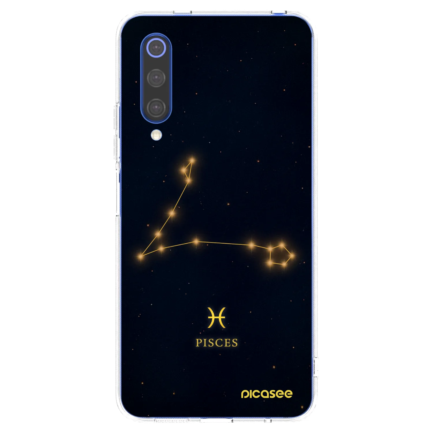 Picasee διαφανής θήκη σιλικόνης Xiaomi Mi 9 SE - PISCES