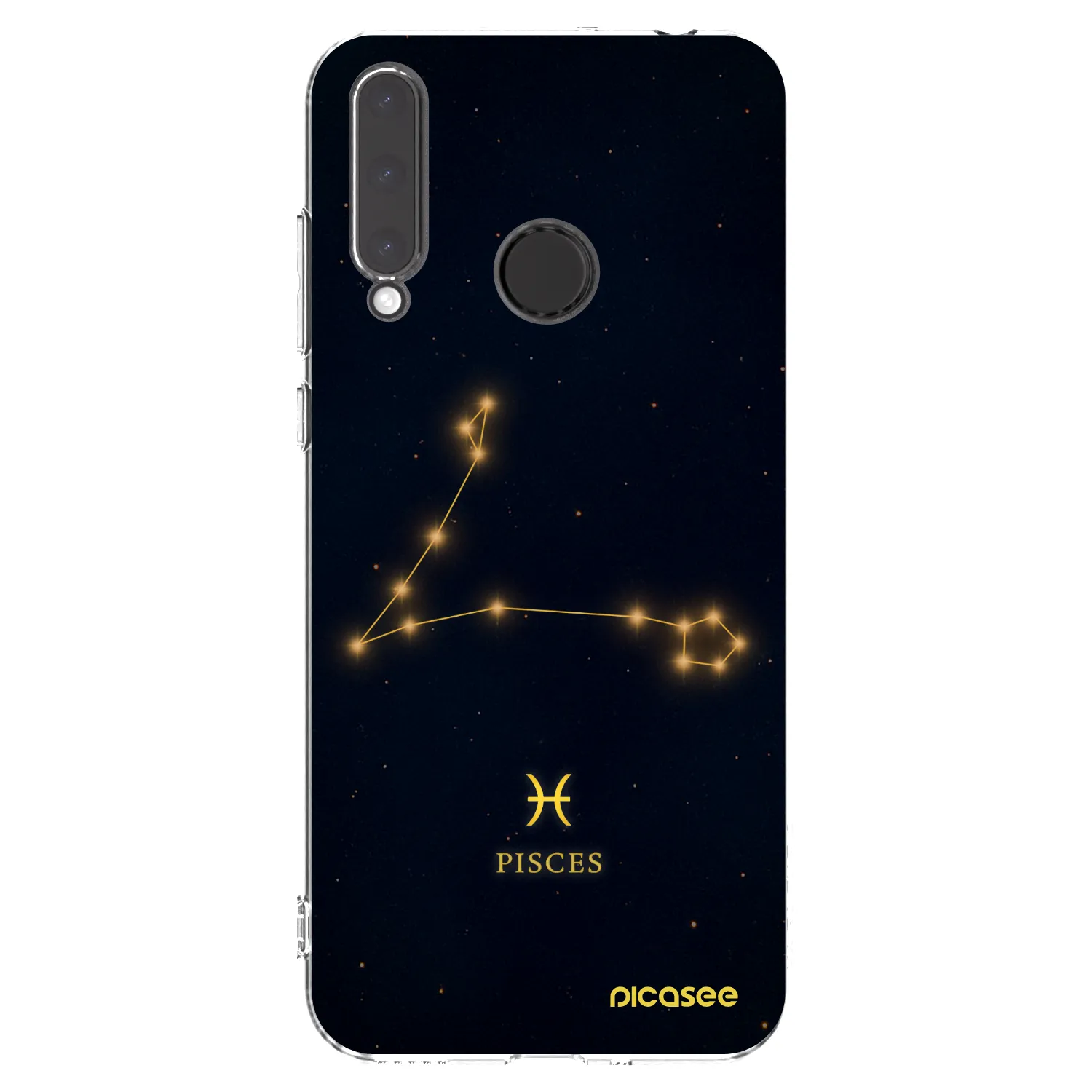 Picasee διαφανής θήκη σιλικόνης Honor 20 Lite - PISCES