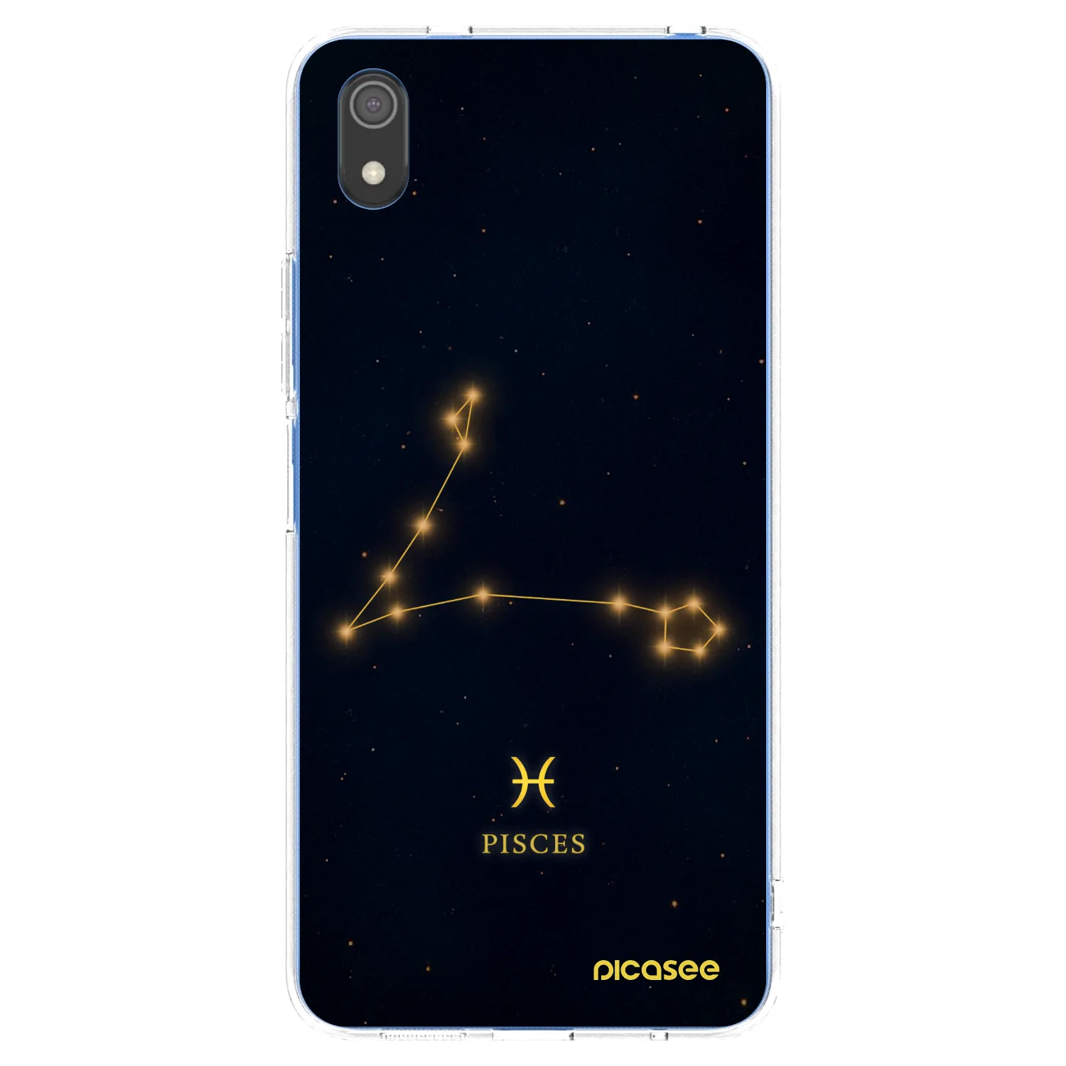 Picasee διαφανής θήκη σιλικόνης Xiaomi Redmi 7A - PISCES