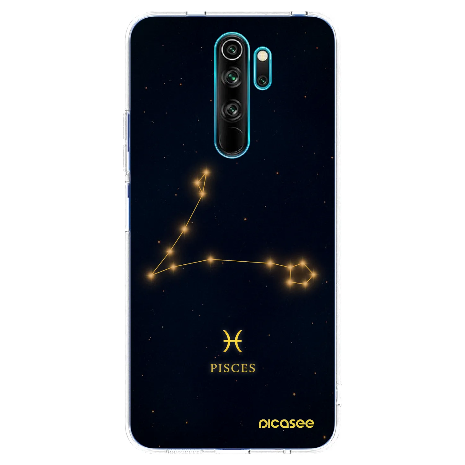 Picasee διαφανής θήκη σιλικόνης Xiaomi Redmi Note 8 Pro - PISCES