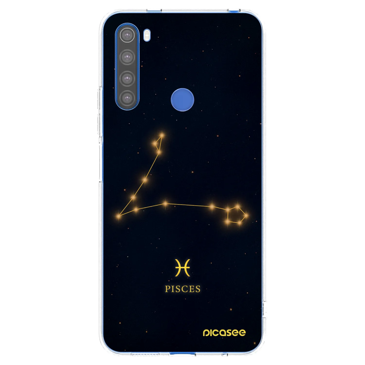 Picasee διαφανής θήκη σιλικόνης Xiaomi Redmi Note 8T - PISCES