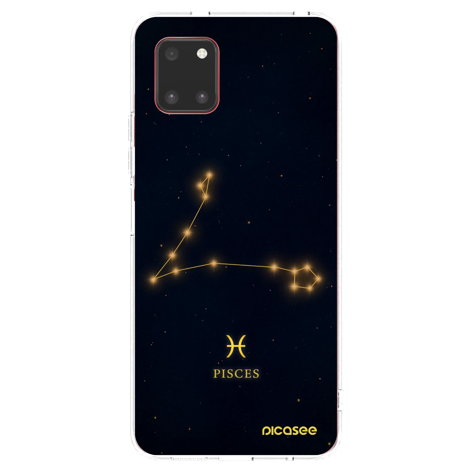 Picasee διαφανής θήκη σιλικόνης Samsung Galaxy Note 10 Lite N770F - PISCES