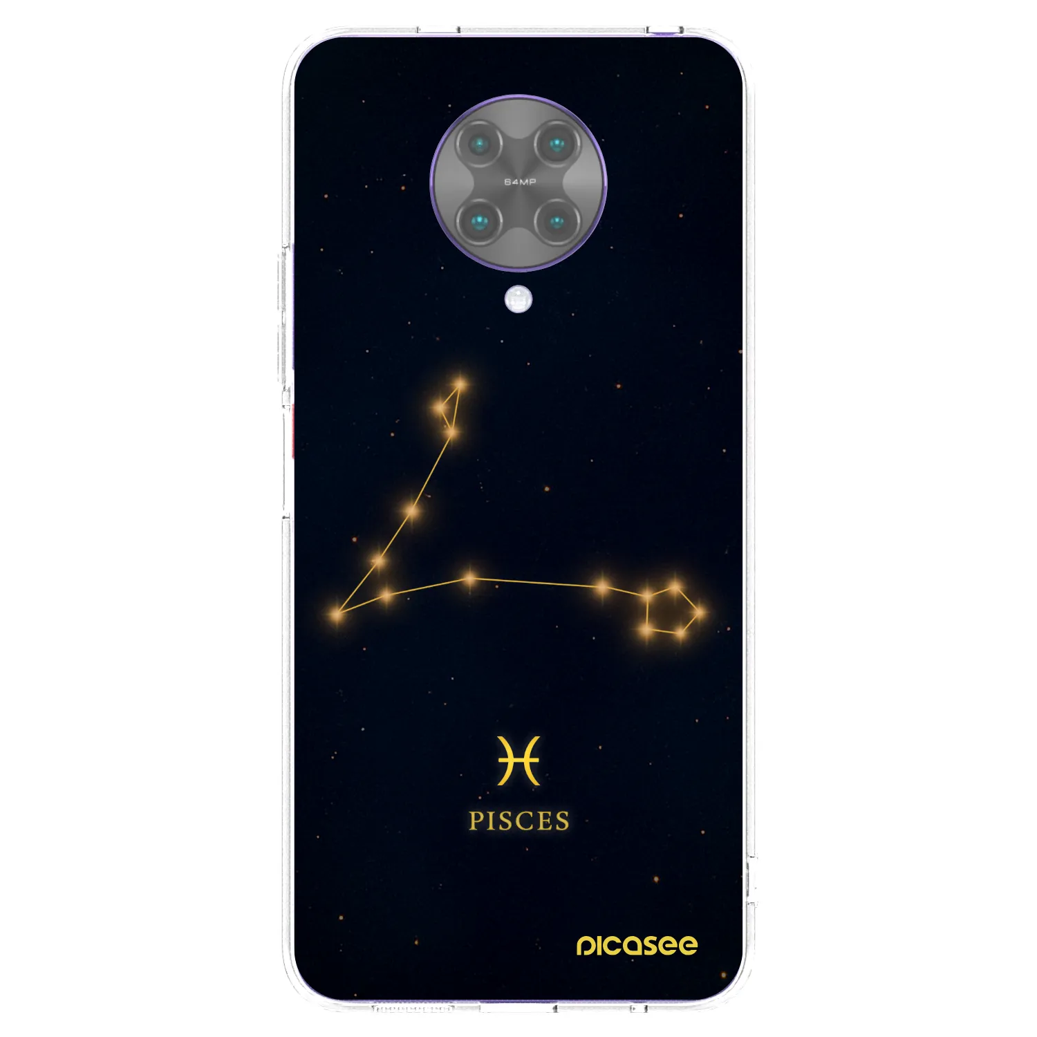 Picasee διαφανής θήκη σιλικόνης Xiaomi Poco F2 Pro - PISCES