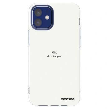 Picasee διαφανής θήκη σιλικόνης Apple iPhone 12 mini - Girl, do it for you