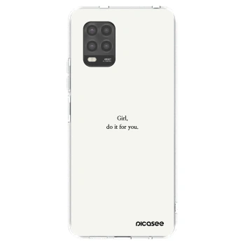 Picasee διαφανής θήκη σιλικόνης Xiaomi Mi 10 Lite - Girl, do it for you