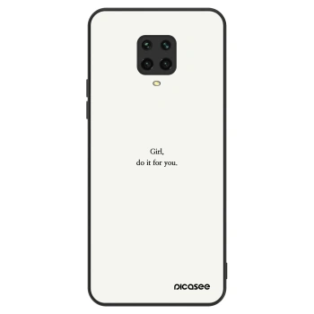 Θήκη για Xiaomi Redmi Note 9 Pro - Girl, do it for you