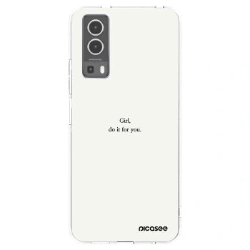 Picasee διαφανής θήκη σιλικόνης Vivo Y72 5G - Girl, do it for you