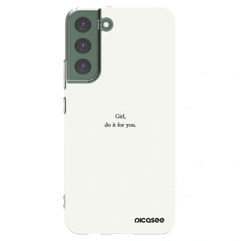 Picasee διαφανής θήκη σιλικόνης Samsung Galaxy S22+ 5G - Girl, do it for you