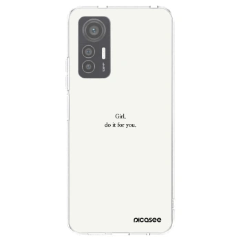 Picasee διαφανής θήκη σιλικόνης Xiaomi 12 Lite - Girl, do it for you