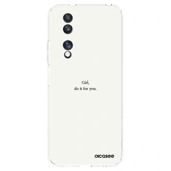 Picasee διαφανής θήκη σιλικόνης Honor 70 - Girl, do it for you