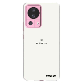 Picasee διαφανής θήκη σιλικόνης Xiaomi 13 Lite - Girl, do it for you