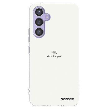Picasee διαφανής θήκη σιλικόνης Samsung Galaxy A54 5G A546B - Girl, do it for you
