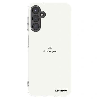 Picasee διαφανής θήκη σιλικόνης Samsung Galaxy A14 5G A146P - Girl, do it for you