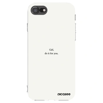 Picasee διαφανής θήκη σιλικόνης Apple iPhone 7 - Girl, do it for you