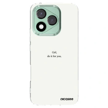 Picasee διαφανής θήκη σιλικόνης Honor 400 Lite 5G - Girl, do it for you
