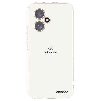 Picasee διαφανής θήκη σιλικόνης Honor 400 5G - Girl, do it for you