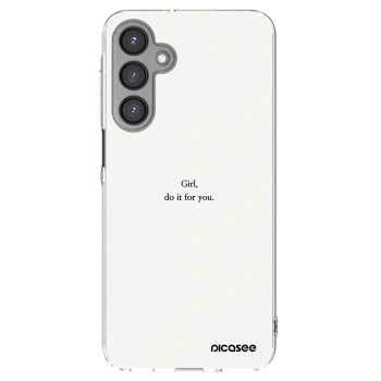 Picasee διαφανής θήκη σιλικόνης Samsung Galaxy A16 4G - Girl, do it for you