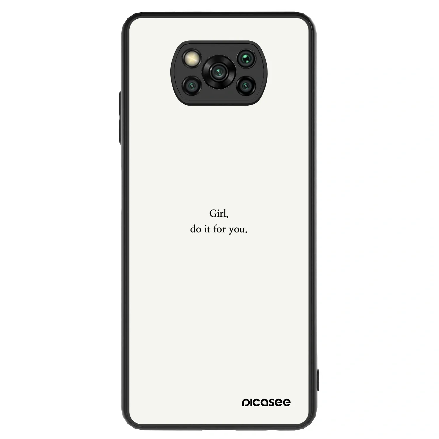 Picasee ULTIMATE CASE για Xiaomi Poco X3 - Girl, do it for you