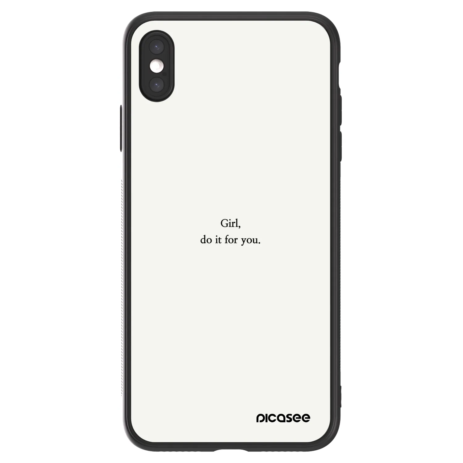 Picasee ULTIMATE CASE για Apple iPhone XS Max - Girl, do it for you