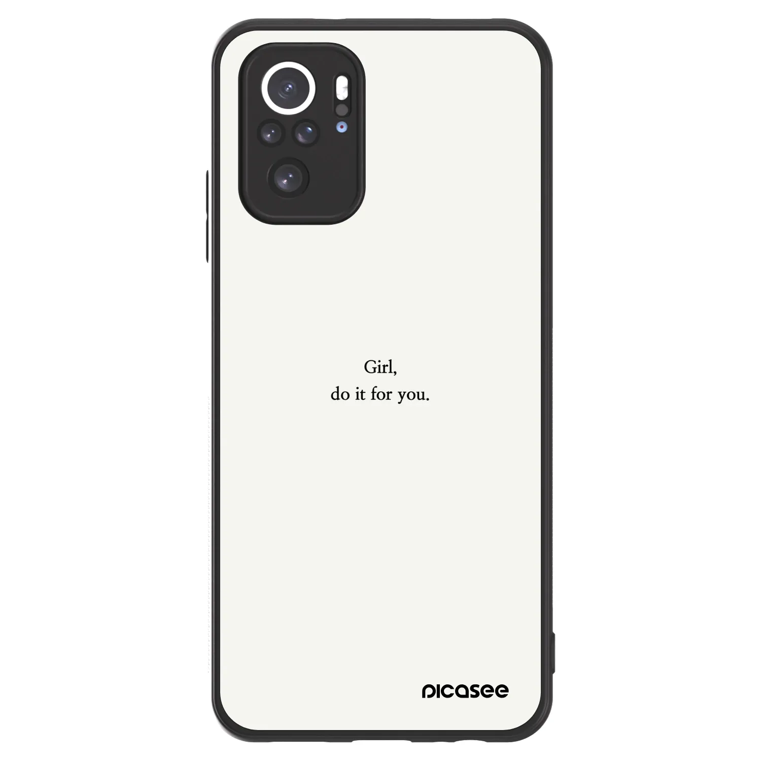 Picasee ULTIMATE CASE για Xiaomi Redmi Note 10 - Girl, do it for you