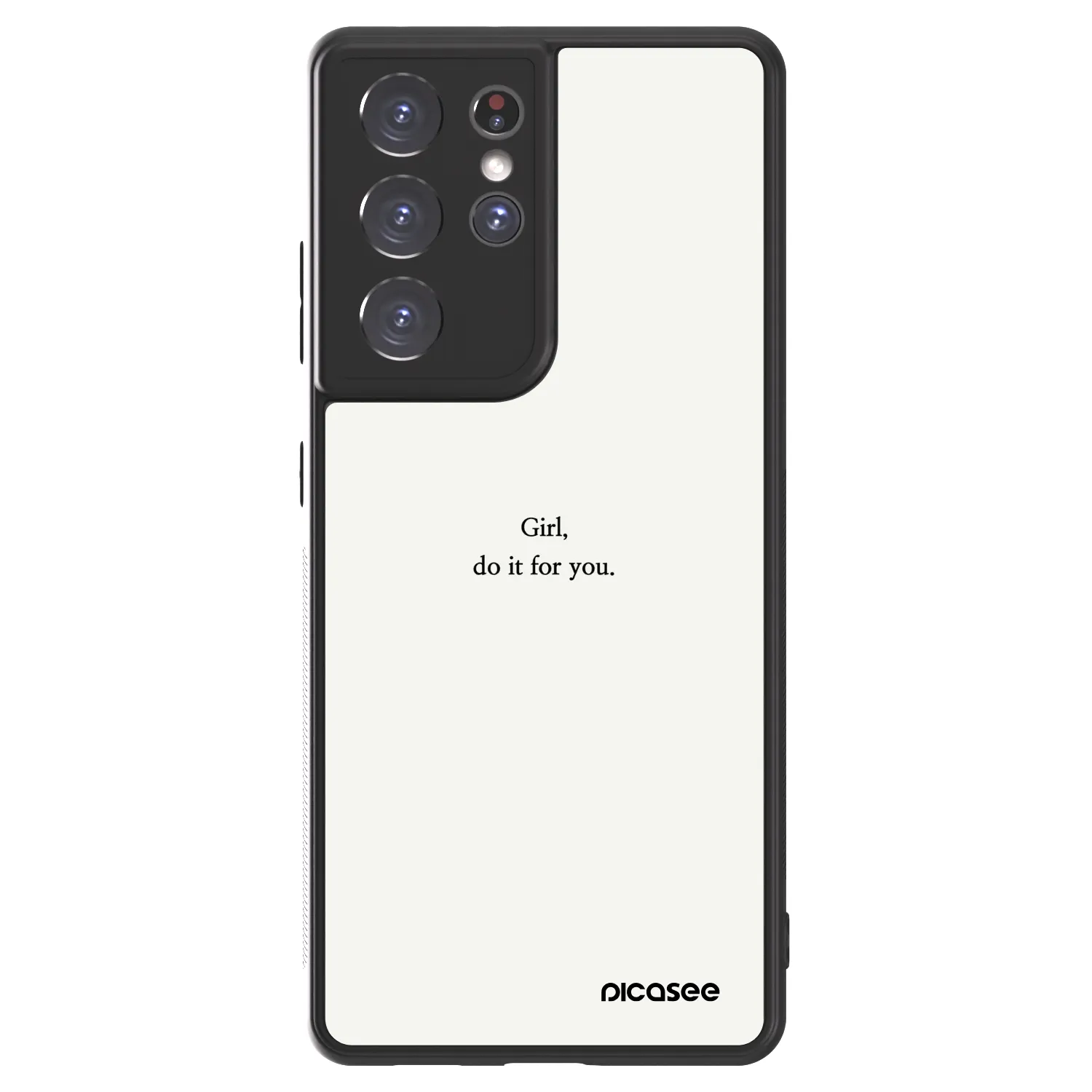 Picasee ULTIMATE CASE για Samsung Galaxy S21 Ultra 5G G998B - Girl, do it for you