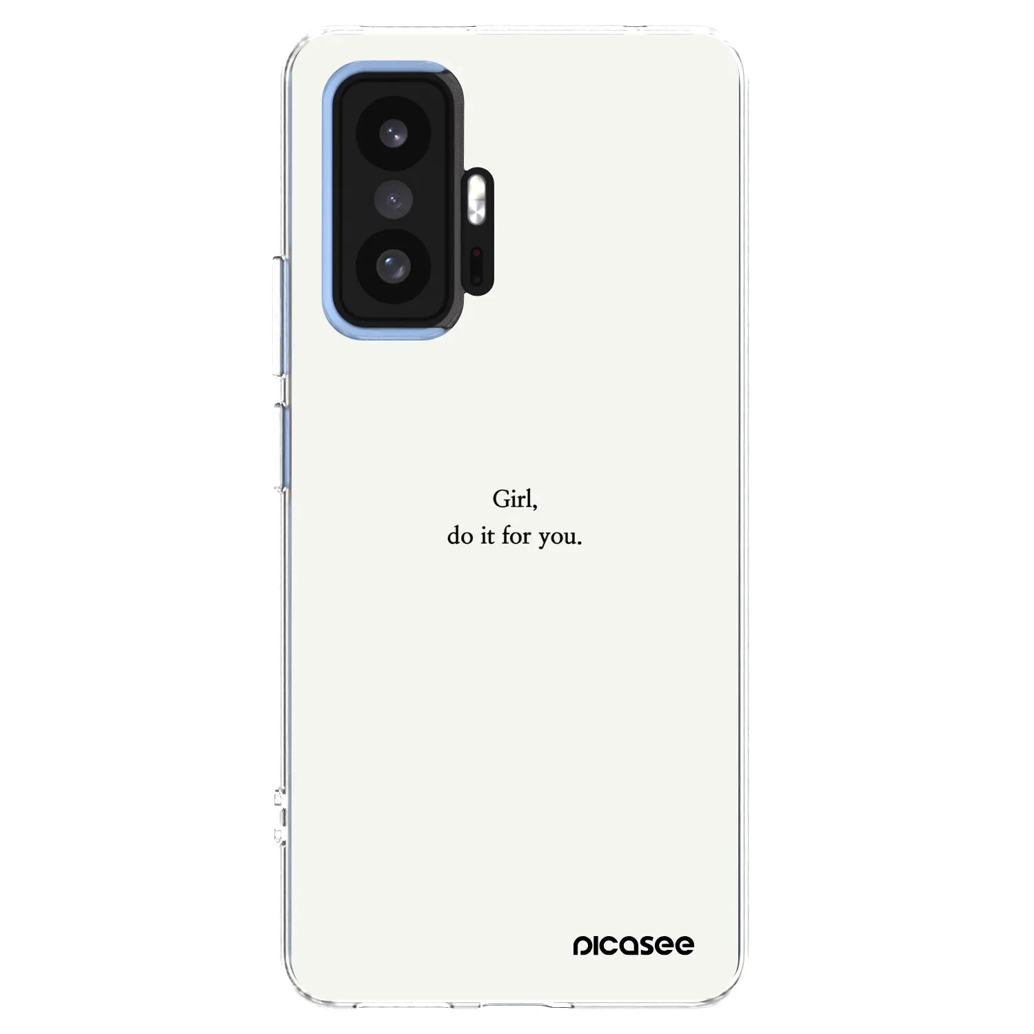Picasee διαφανής θήκη σιλικόνης Xiaomi 11T - Girl, do it for you