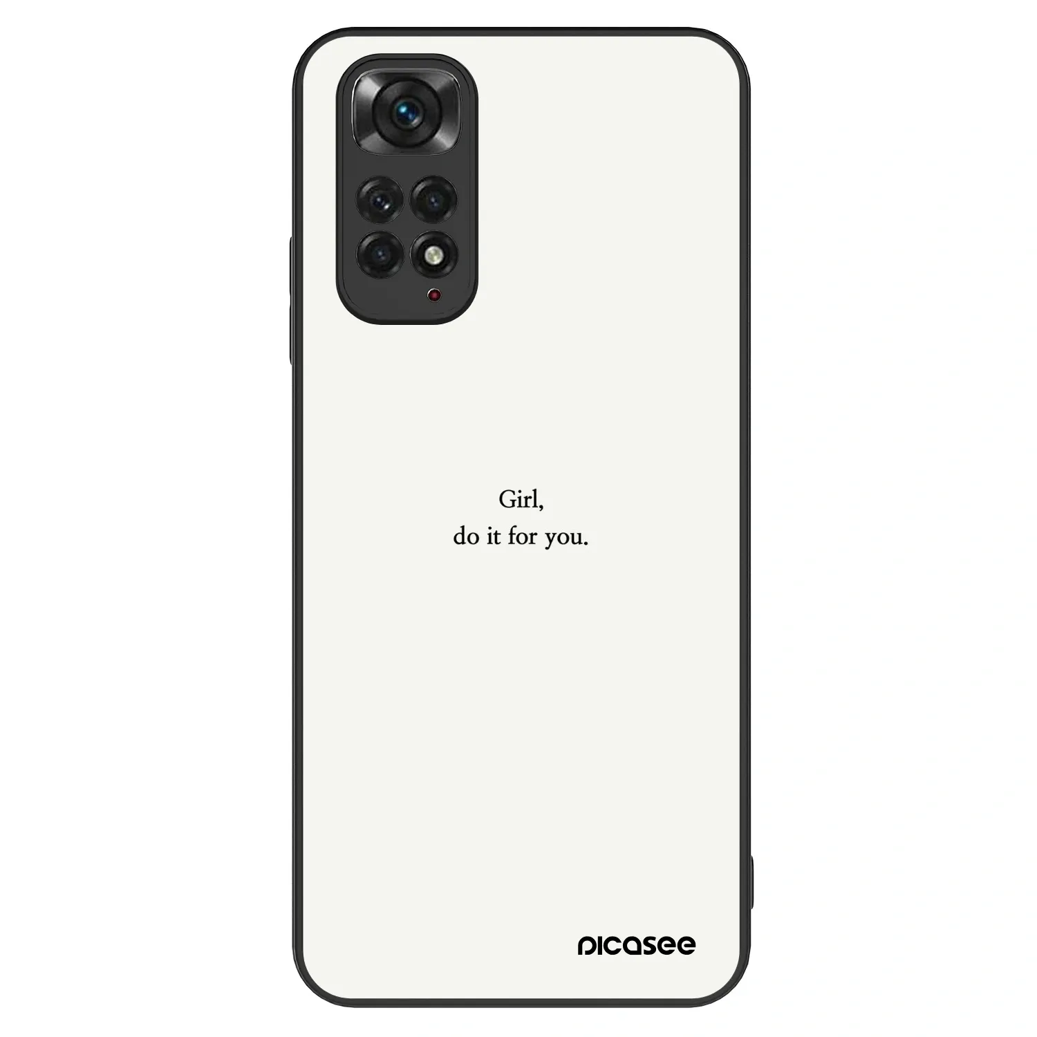 Picasee ULTIMATE CASE για Xiaomi Redmi Note 11 - Girl, do it for you