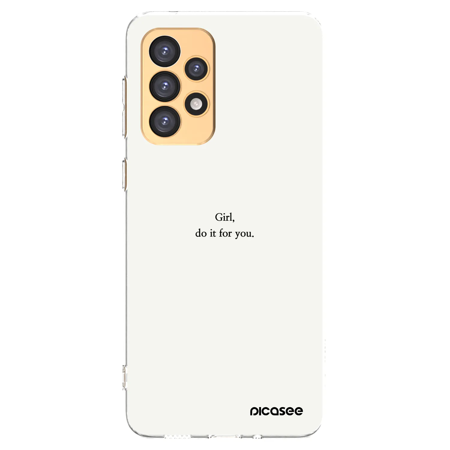 Picasee διαφανής θήκη σιλικόνης Samsung Galaxy A33 5G A336 - Girl, do it for you