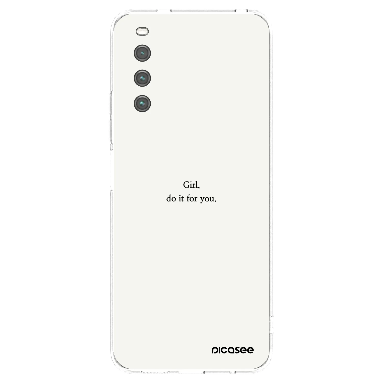 Picasee διαφανής θήκη σιλικόνης Sony Xperia 10 IV 5G - Girl, do it for you