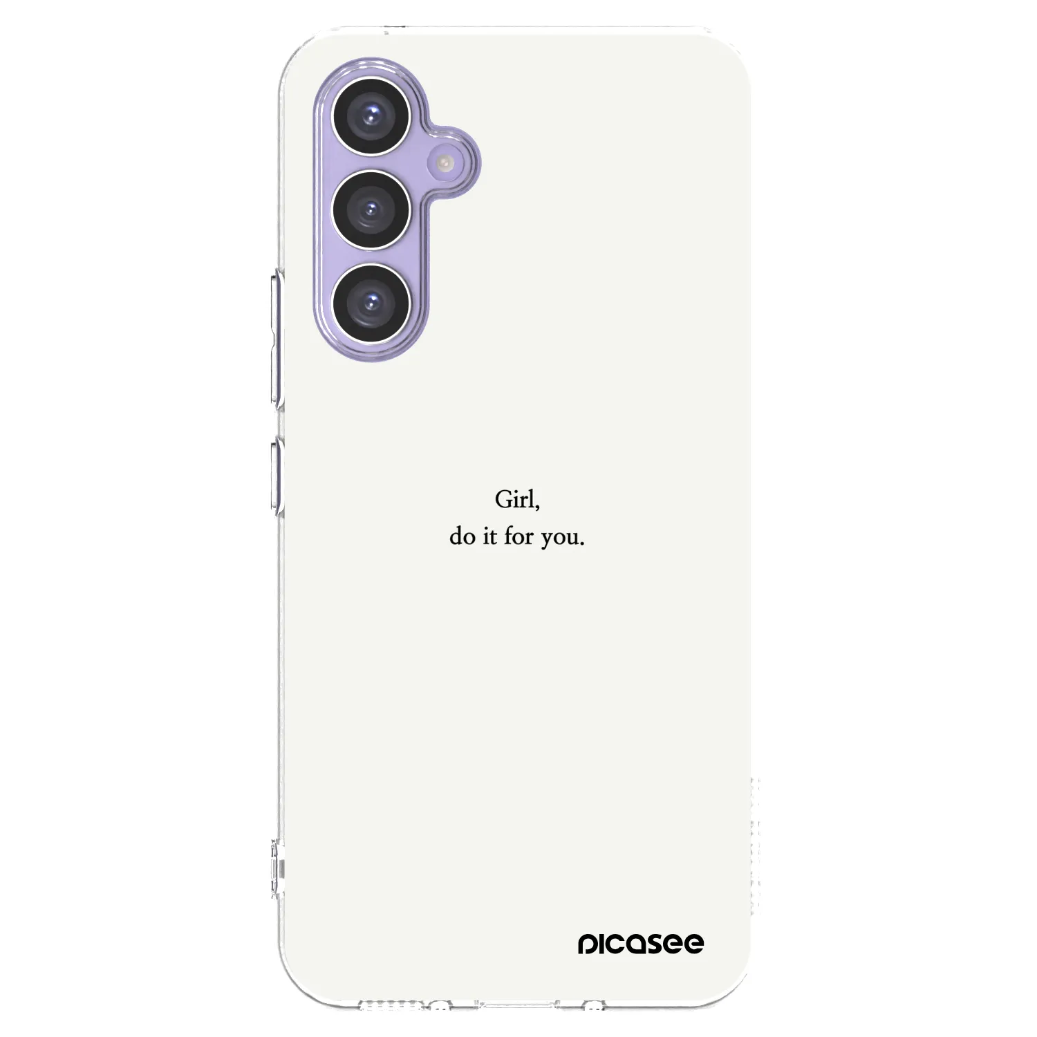 Picasee διαφανής θήκη σιλικόνης Samsung Galaxy A54 5G A546B - Girl, do it for you