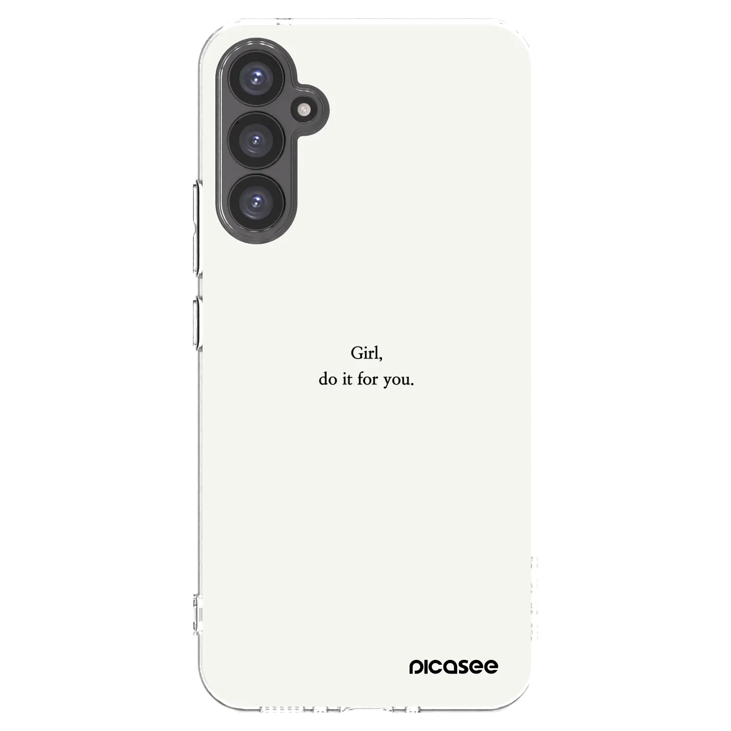 Picasee διαφανής θήκη σιλικόνης Samsung Galaxy A34 5G A346B - Girl, do it for you