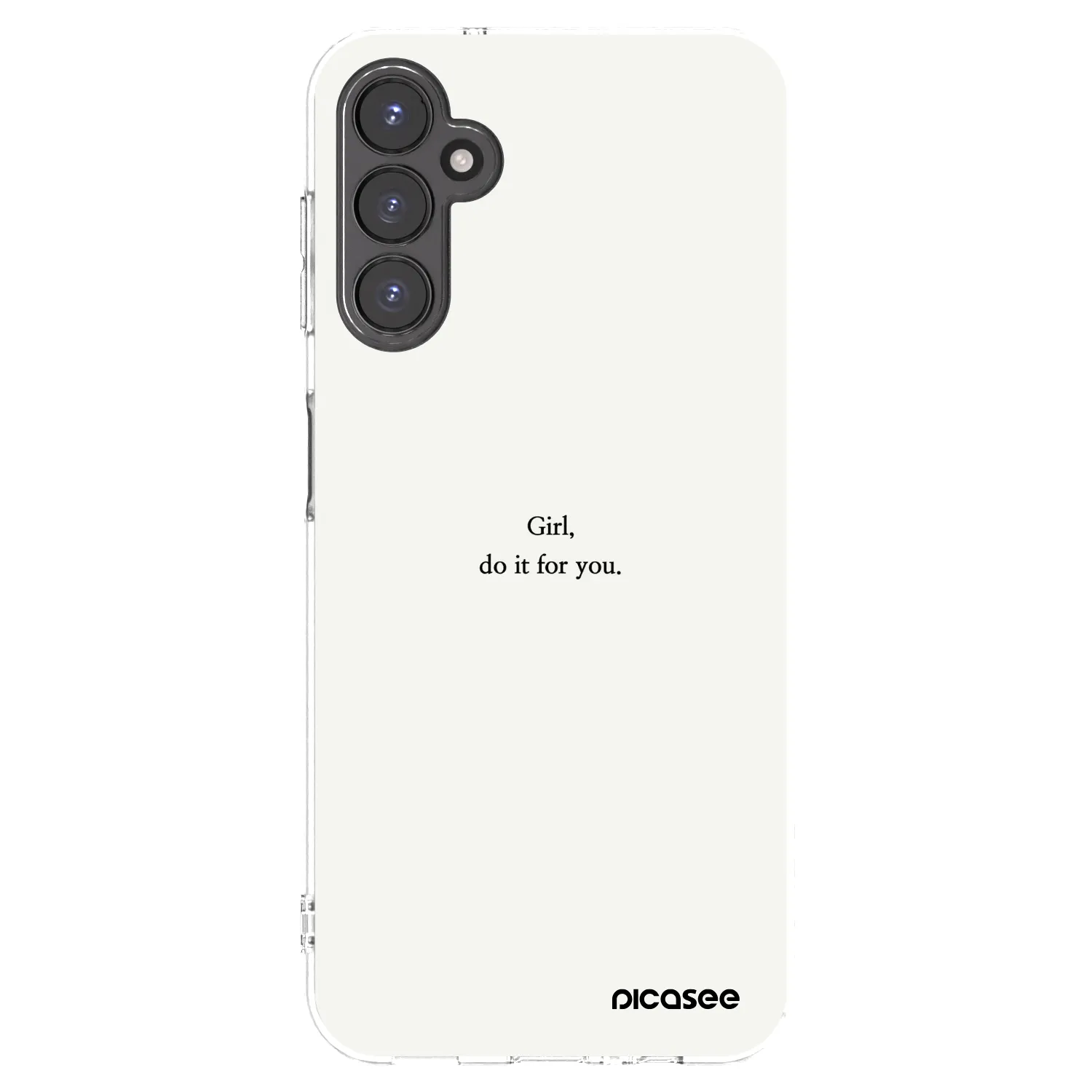 Picasee διαφανής θήκη σιλικόνης Samsung Galaxy A14 4G A145R - Girl, do it for you