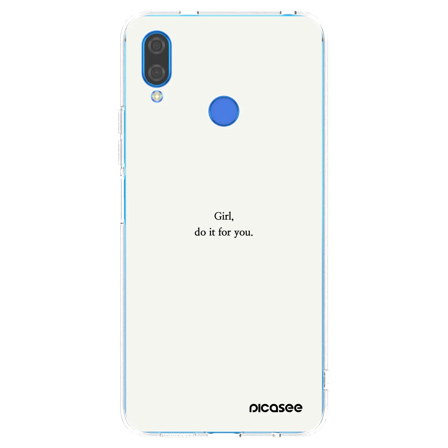 Picasee διαφανής θήκη σιλικόνης Huawei Nova 3i - Girl, do it for you