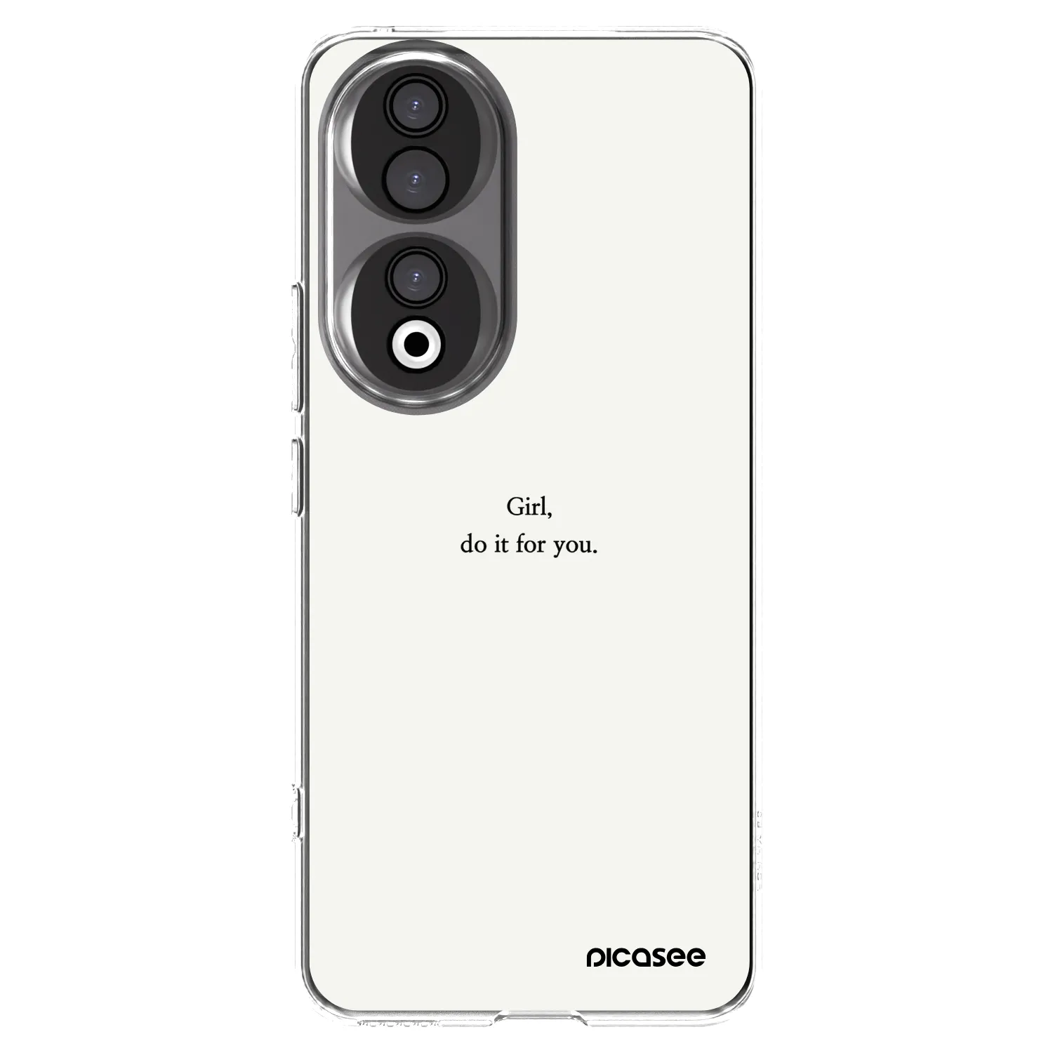 Picasee διαφανής θήκη σιλικόνης Honor 90 5G - Girl, do it for you