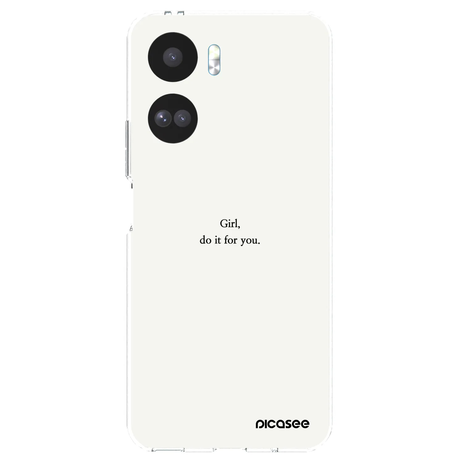 Picasee διαφανής θήκη σιλικόνης Honor 90 Lite 5G - Girl, do it for you