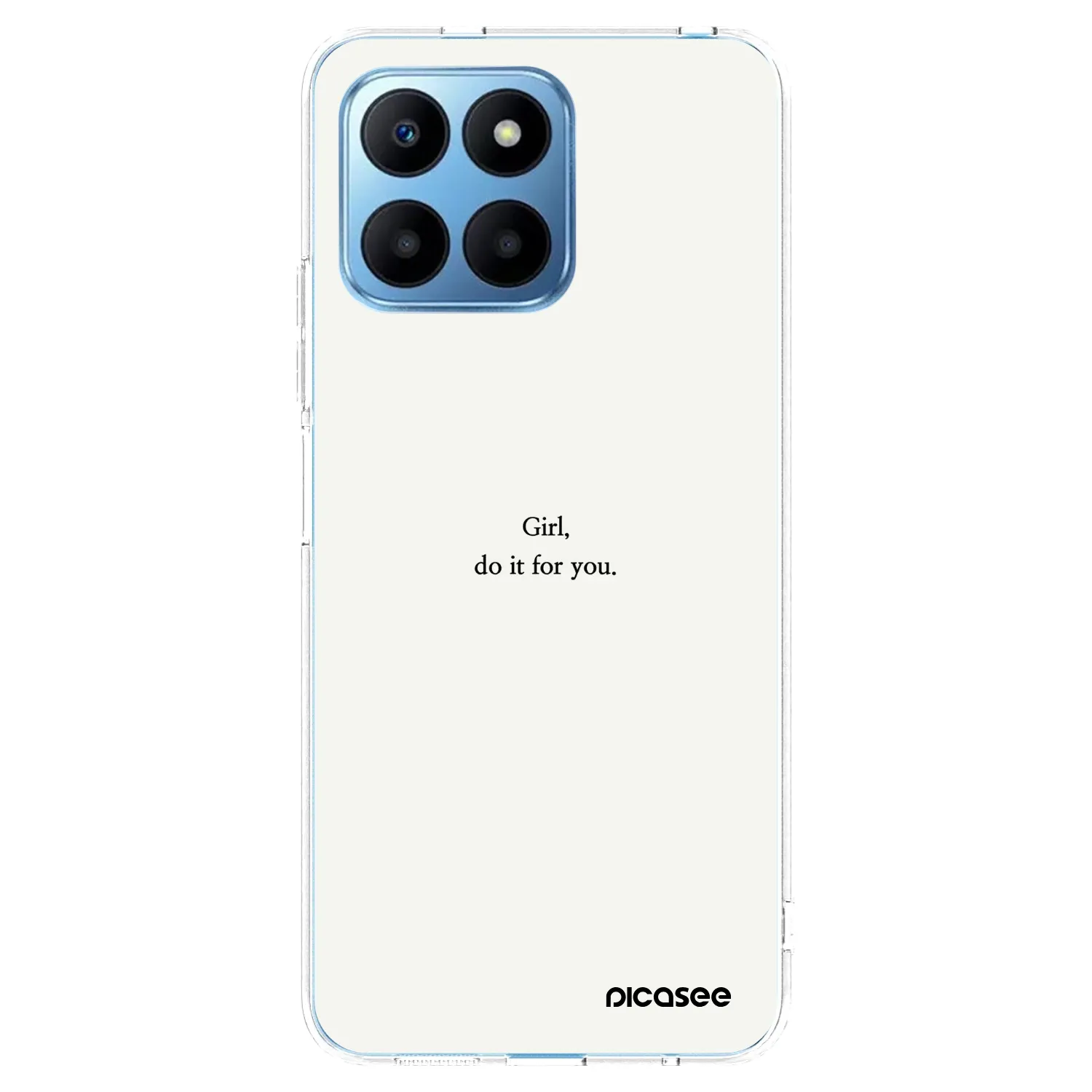 Picasee διαφανής θήκη σιλικόνης Honor 70 Lite - Girl, do it for you