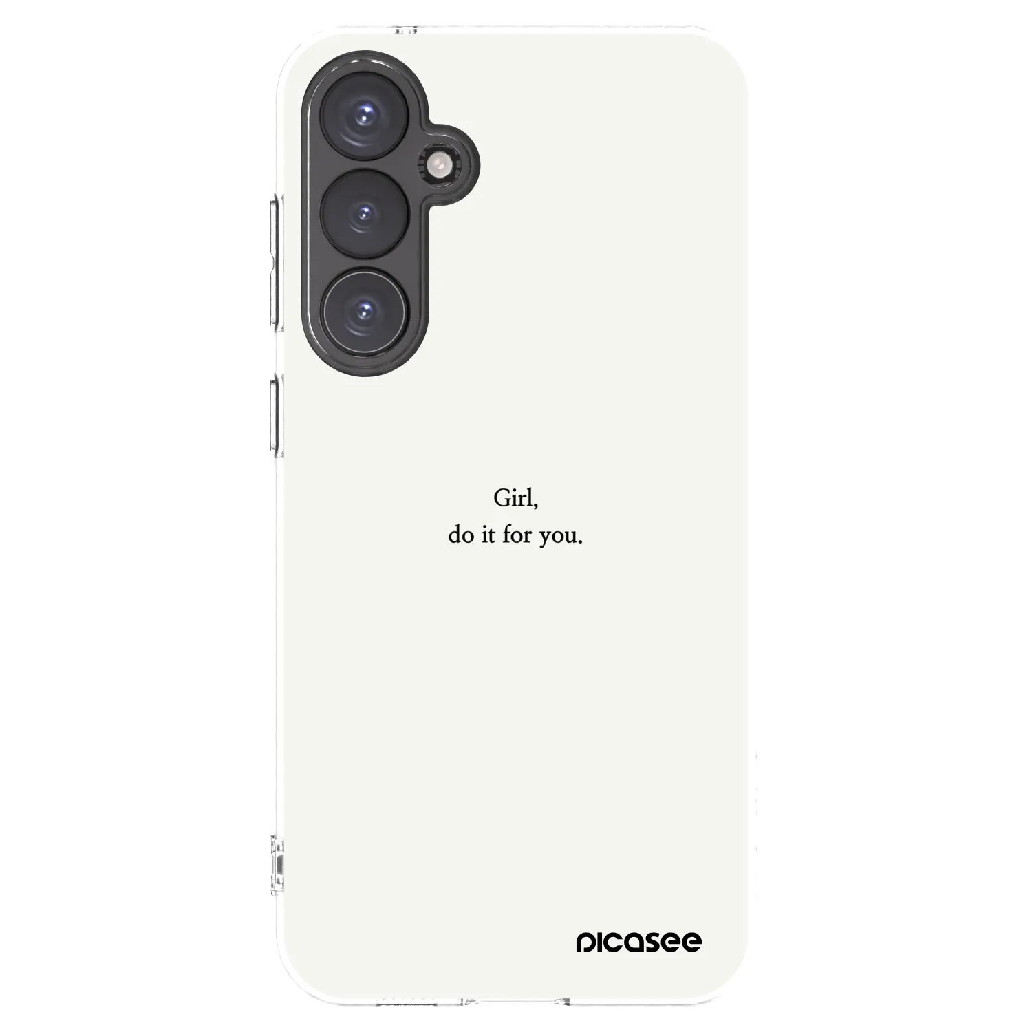 Picasee διαφανής θήκη σιλικόνης Samsung Galaxy S23 FE S711B - Girl, do it for you