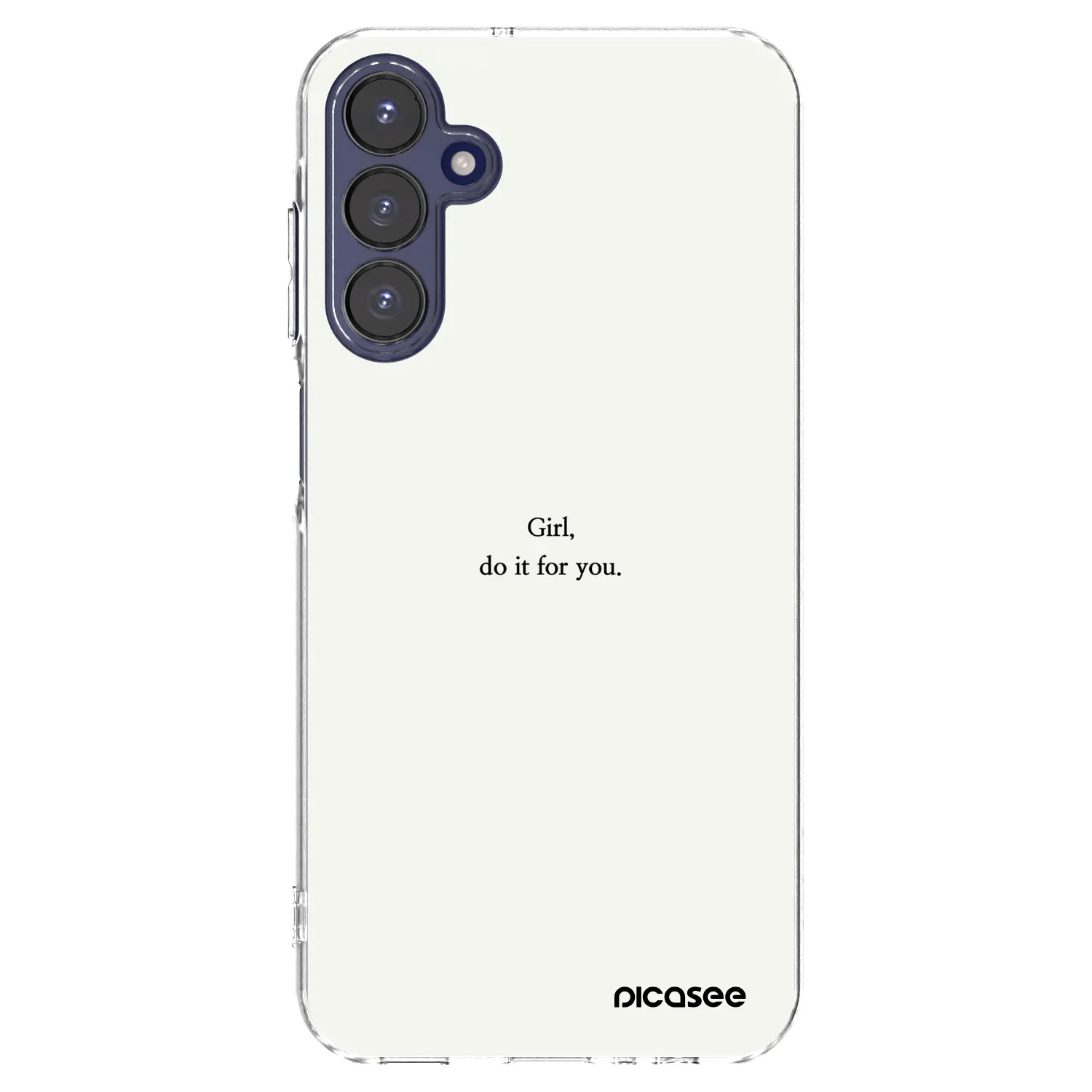 Picasee διαφανής θήκη σιλικόνης Samsung Galaxy A15 A155F 4G - Girl, do it for you