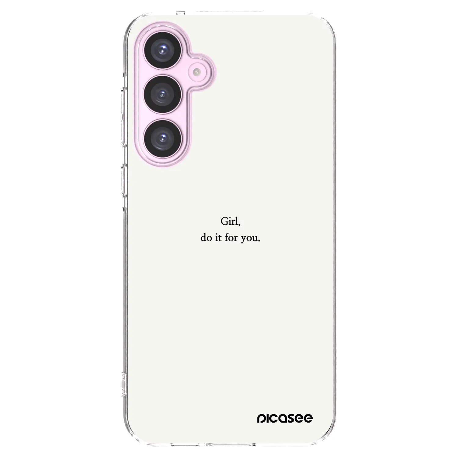 Picasee διαφανής θήκη σιλικόνης Samsung Galaxy A55 5G A556B - Girl, do it for you