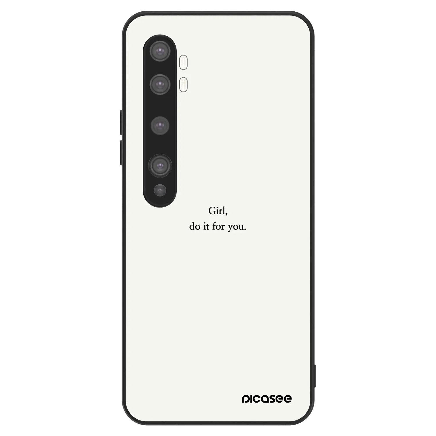 Picasee ULTIMATE CASE για Xiaomi Mi Note 10 (Pro) - Girl, do it for you