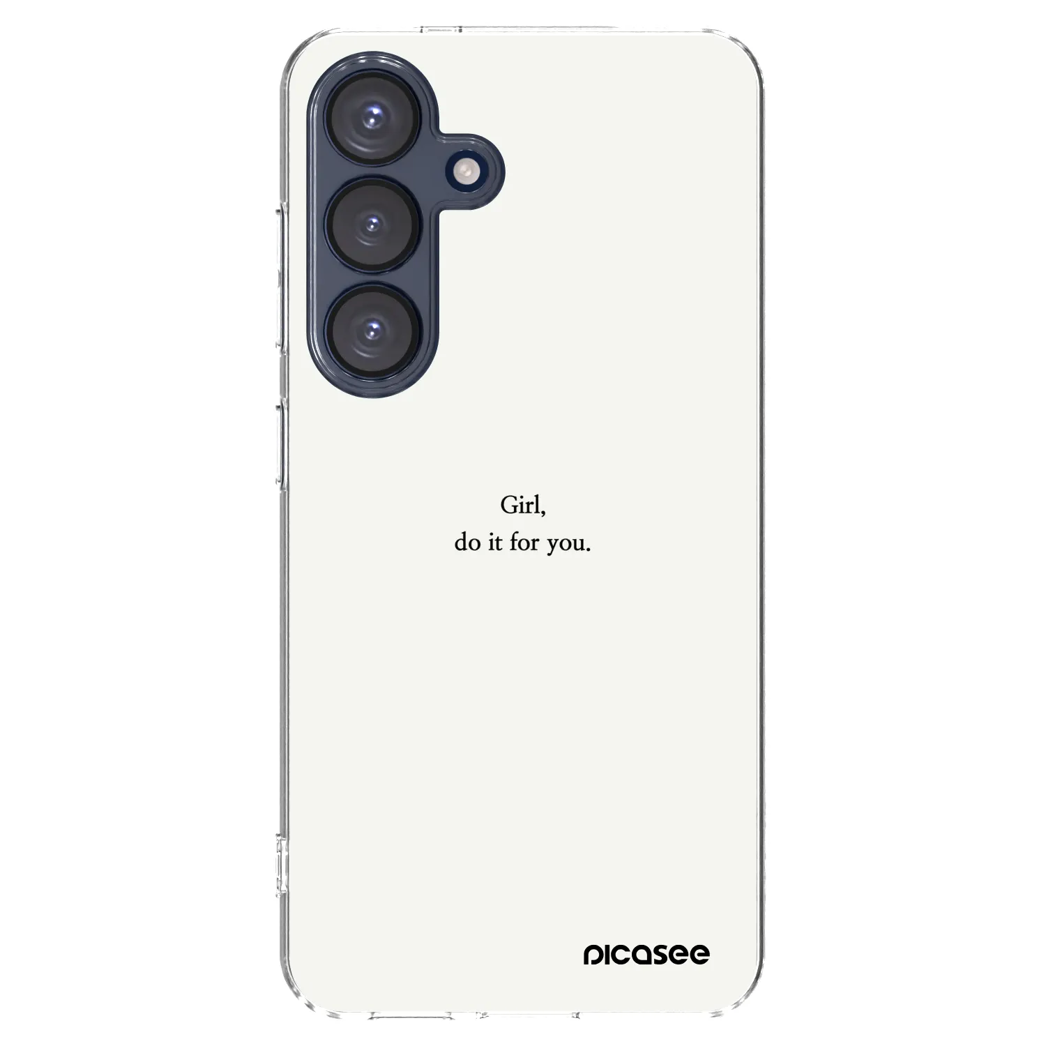 Picasee διαφανής θήκη σιλικόνης Samsung Galaxy S25 5G - Girl, do it for you