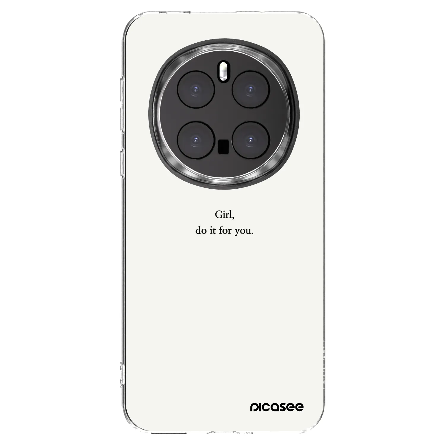 Picasee διαφανής θήκη σιλικόνης Honor Magic7 Pro 5G - Girl, do it for you