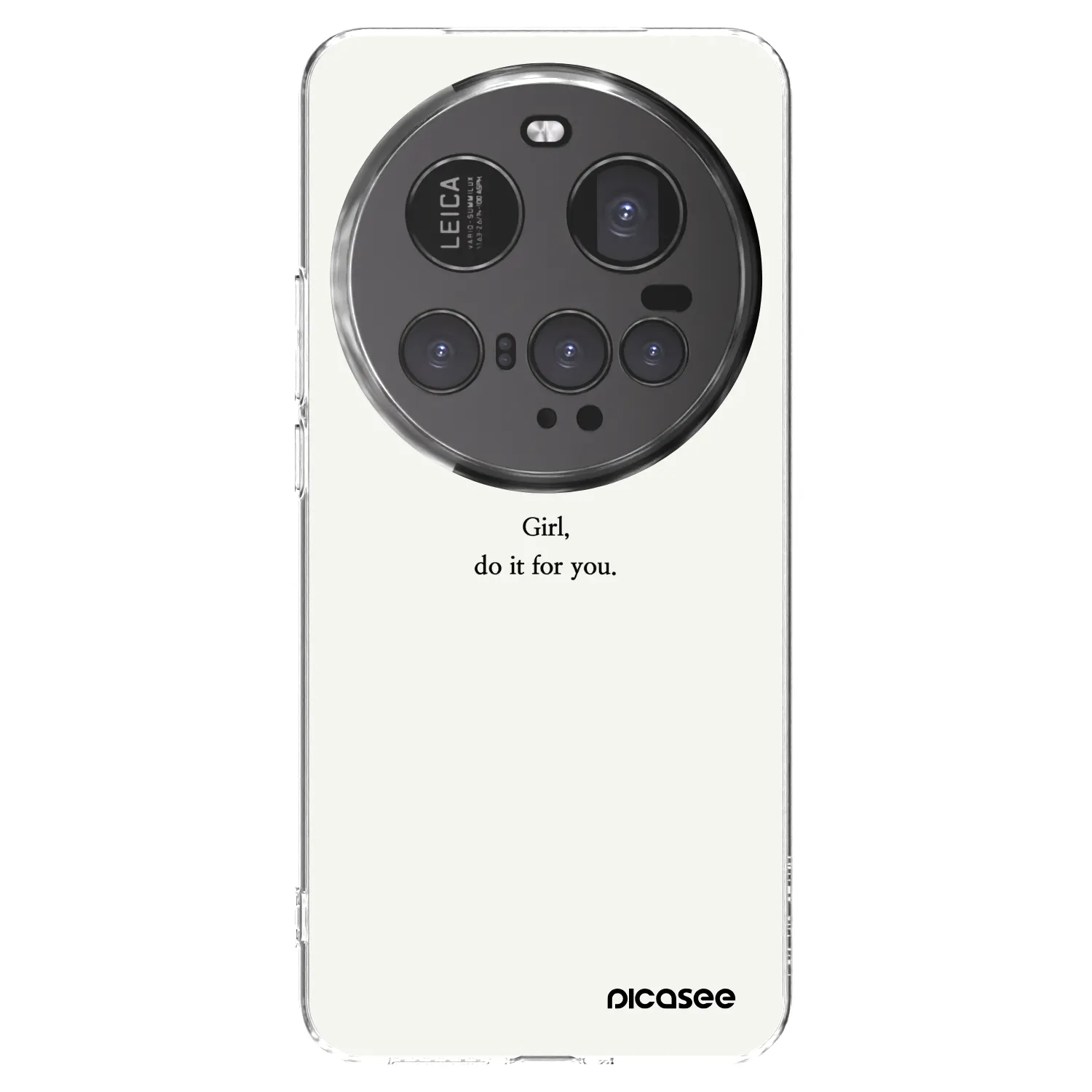 Picasee διαφανής θήκη σιλικόνης Xiaomi 15 Ultra - Girl, do it for you