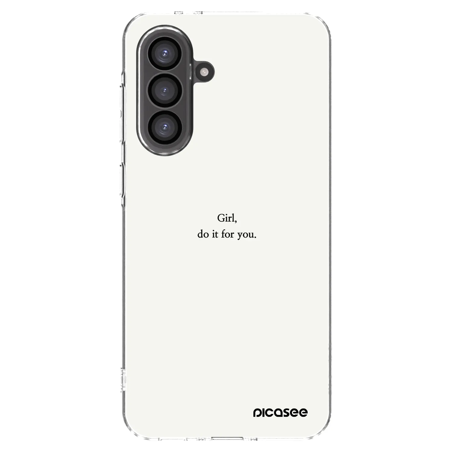 Picasee διαφανής θήκη σιλικόνης Samsung Galaxy A36 5G - Girl, do it for you