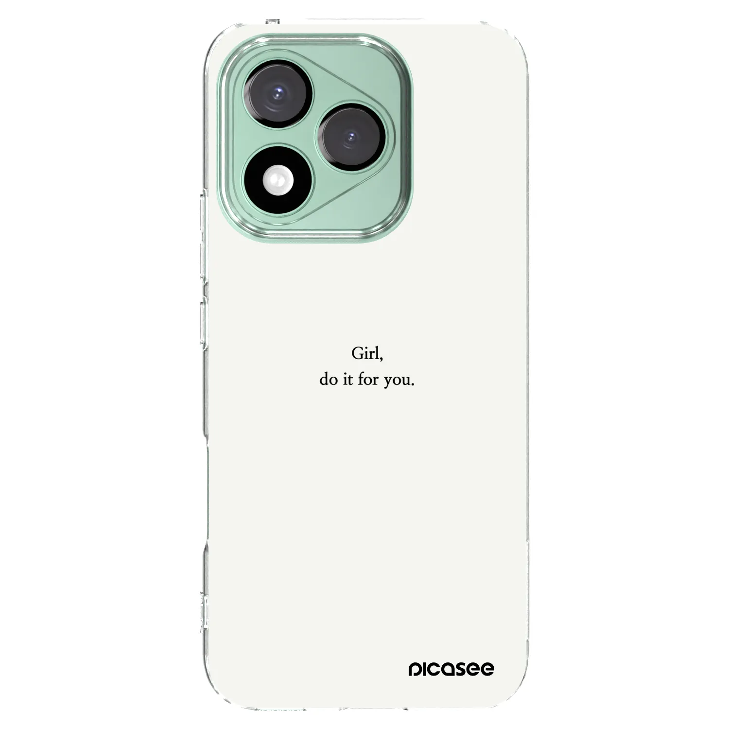 Picasee διαφανής θήκη σιλικόνης Honor 400 Lite 5G - Girl, do it for you