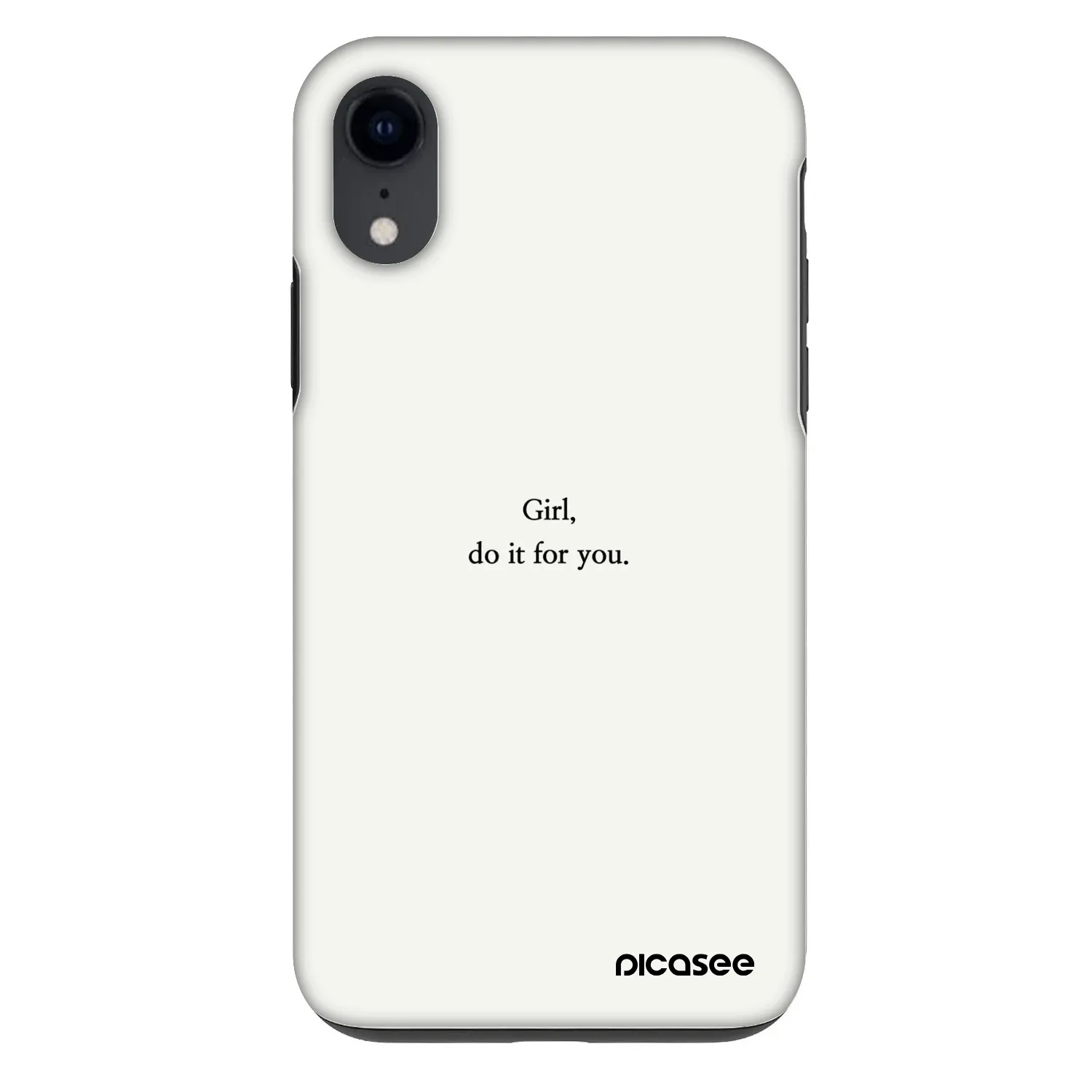 Picasee Fashion Case για Apple iPhone XR - Girl, do it for you