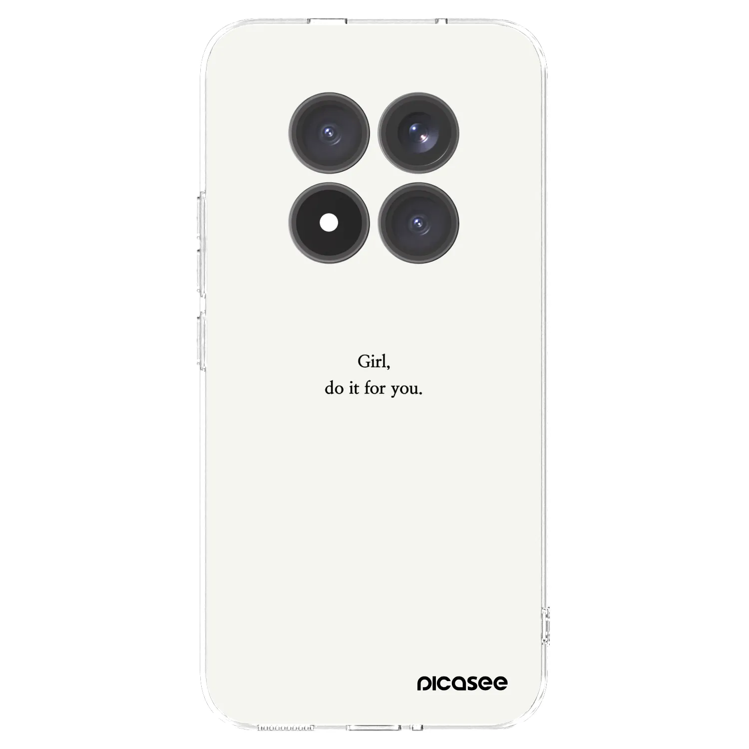 Picasee διαφανής θήκη σιλικόνης Xiaomi Redmi Note 15 Pro+ - Girl, do it for you