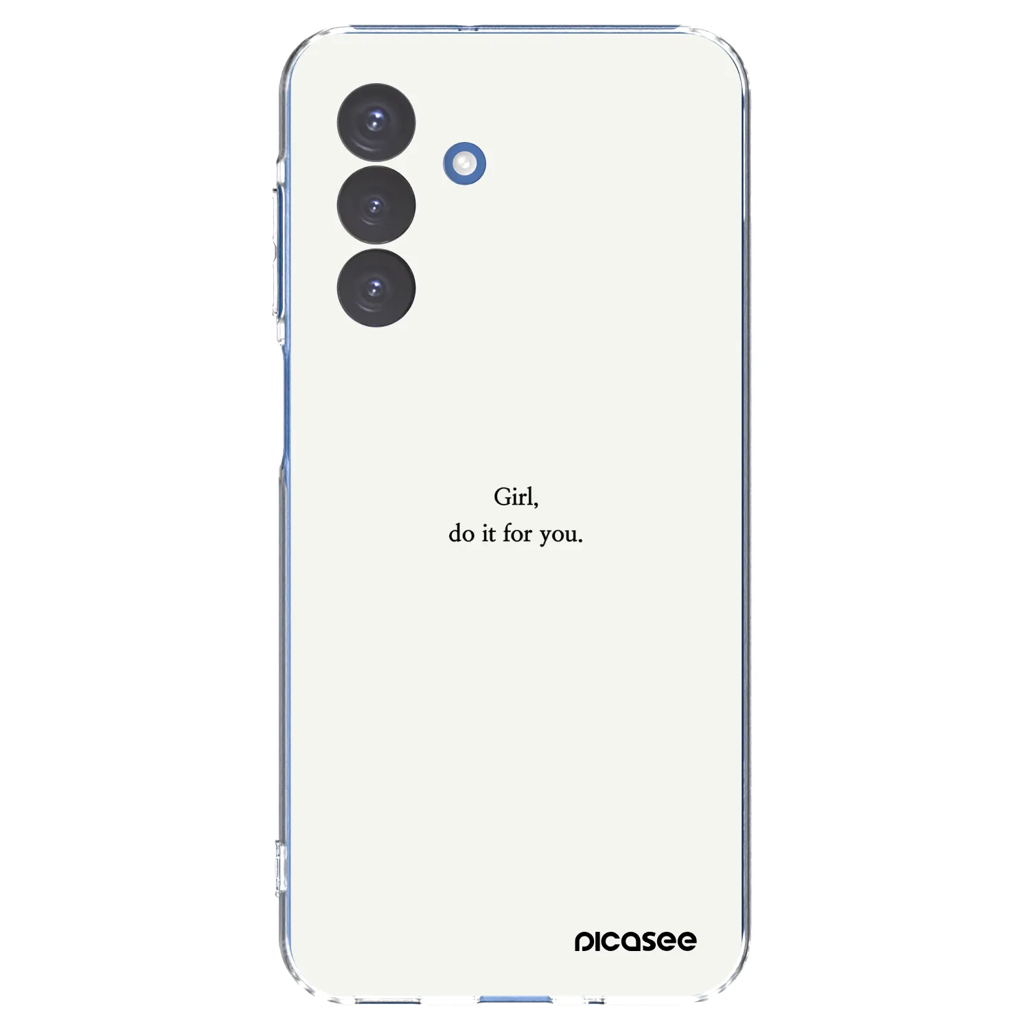 Picasee διαφανής θήκη σιλικόνης Samsung Galaxy A17 5G - Girl, do it for you