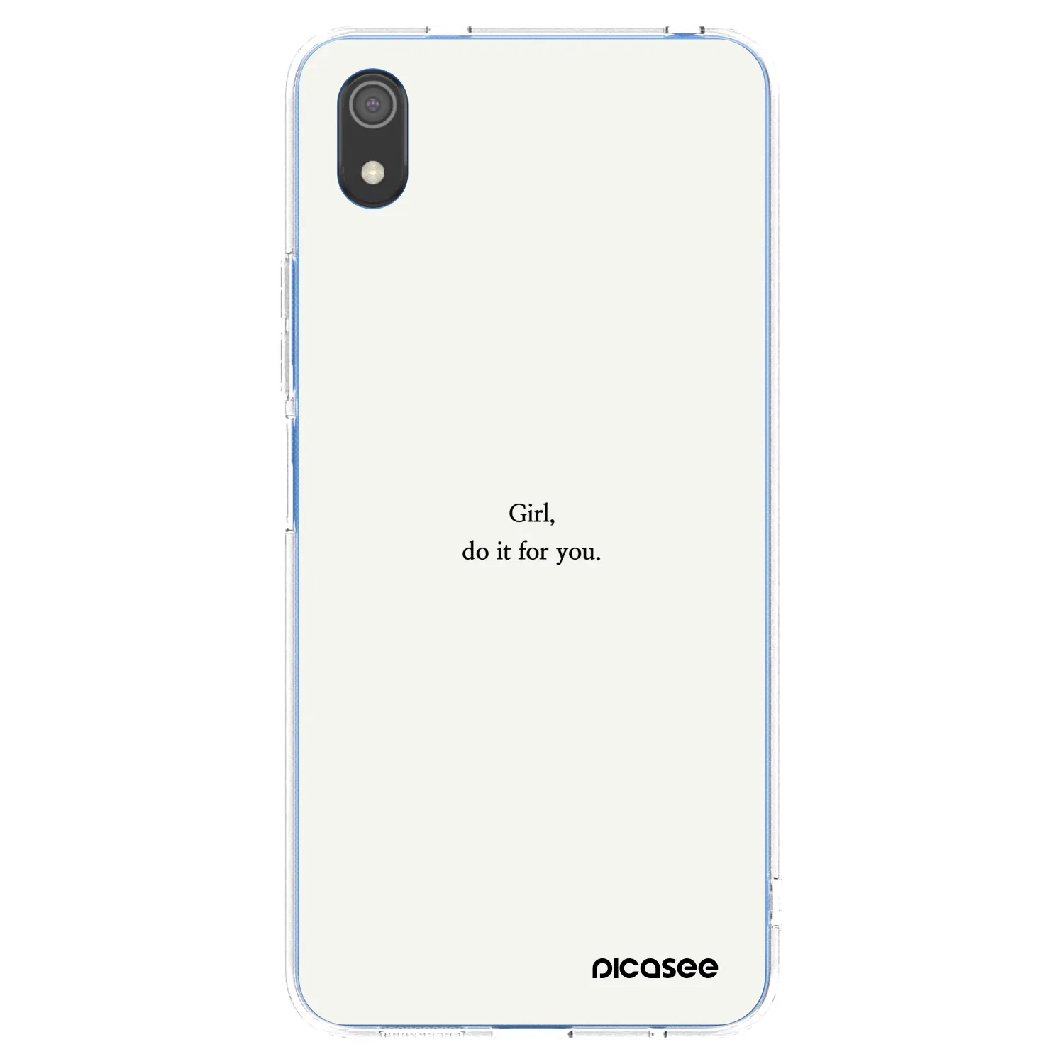 Picasee διαφανής θήκη σιλικόνης Xiaomi Redmi 7A - Girl, do it for you
