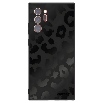 Picasee Μαύρη θήκη σιλικόνης για Samsung Galaxy Note 20 Ultra - Midnight Leopard